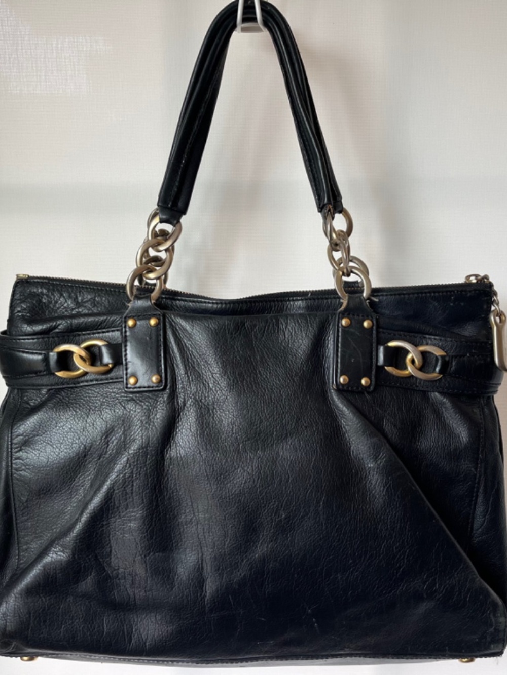 Vintage Juicy Couture leather Ladies Who Lunch tote